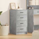 Sideboard Concrete grey 40 x 41 x 75 cm Engineered wood 865058