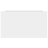 Floating Wall Shelves 4 pcs High Gloss White 40x23.5x3.8 cm MDF 323744