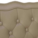 Bench Cappuccino 119.5 x 64.5 x 75 cm Faux Leather 42019298