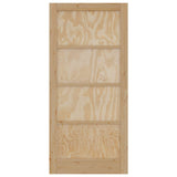 Interior Door Natural 93 x 202 cm Plywood 42052398