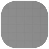 Pool Ground Mat 36 pcs 350 cm Round EVA Foam Grey 42042640