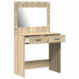 Dressing Table Sonoma Oak 78.5 x 41 x 135 cm Engineered Wood 865030