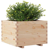 Garden Planter 70x70x49.5 cm Solid Wood Pine 847363