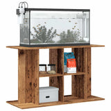 Aquarium Stand Old Wood 100x40x60 cm Engineered Wood 857274