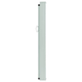 ZNTS Patio Retractable Side Awning 140x500 cm Grey 48398