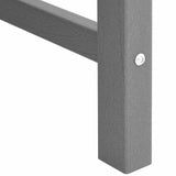 Garden Dining Chair 6 pcs Light Grey 65.5 x 55.5 x 88cm Plastic 3335800
