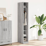 Wardrobe Grey Sonoma 30x50x200 cm Engineered Wood 3307689