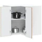 Kitchen Wall Corner Cabinet Kalmar Old Wood Engineered Wood 853625