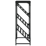 Shoe Rack Black 90x30x85 cm Engineered Wood 833428
