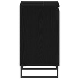Bathroom Sink Cabinet Black Oak 58 x 33 x 60 cm Engineered Wood 862889