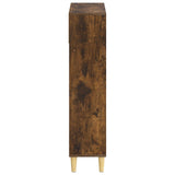 Shoe Cabinet DELFT 78 x 24 x 103 cm Engineered Wood Smoked Oak 897100