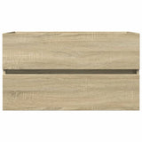 2 Piece Bathroom Furniture Set Ceramic and Engineered Wood 3307659