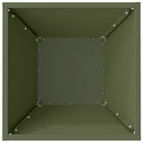 Garden Planter 5 pcs Olive Green 35 x 35 x 15 cm 873803