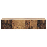 Wall-Mounted Side Table Old Wood 87.5 x 34.5 x 17 cm 898163