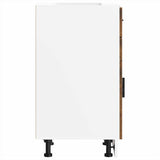 Kitchen Base Cabinet Porto Smoked Oak Engineered Wood 853952