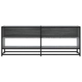 TV Cabinet Grey Sonoma 120.5x40x46 cm Engineered Wood and Metal 848892
