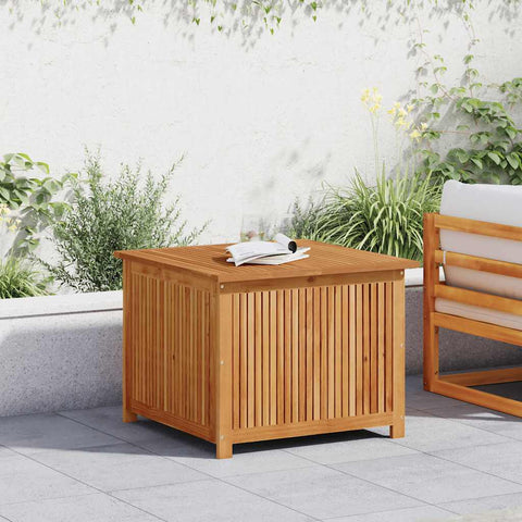 Garden Storage Box 75x75x58 cm Solid Wood Acacia 319706