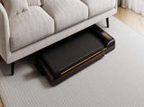 Folding Treadmill with Handrail & Adjustable Incline, 1-10 km/h Running Machine, Space Saving Low N601P303820B