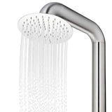 Garden Shower 225 cm Stainless Steel 315941