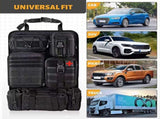 Car Tactical Seat Back Vehicle System Panel Organizer Packet Storage Bag UK 09274201