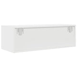 TV Cabinet White 80x31x25,5 cm Engineered Wood 861454