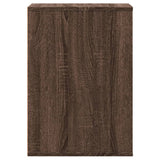 Corner Chest of Drawers Brown Oak 40x41x58 cm Engineered Wood 852840