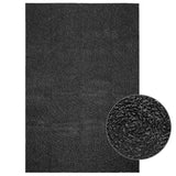 Rug ZIZUR Anthracite 140x200 cm Jute Look Indoor and Outdoor 4010348