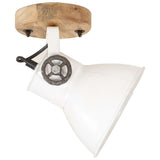 Industrial Wall/Ceiling Lamps 2 pcs White 20x25 cm E27 320519