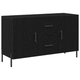 Sideboard Black Oak 100 x 36 x 60 cm Engineered Wood 862958