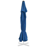 Replacement Fabric for Outdoor Parasol Azure Blue 515 cm 312545