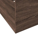 Bed Frame with Drawers without Mattress Brown Oak 120x200 cm 3280306