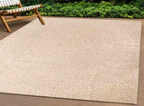 Rug ZIZUR Beige 80x150 cm Jute Look Indoor and Outdoor 4010402