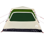 Camping Tent Dome 4-Person Green Quick Release 4004230