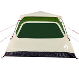 Camping Tent Dome 4-Person Green Quick Release 4004230