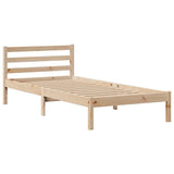Bookcase Bed without Mattress 90x200 cm Solid Wood Pine 3321932