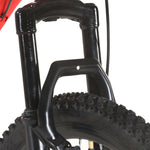 Mountain Bike 21 Speed 27.5 inch Wheel 42 cm Red 3067217