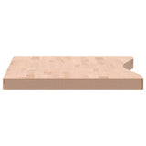 Desk Top 100xx4 cm Solid Wood Beech 356044