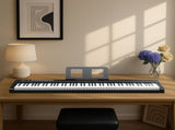 GPP-101 88 Key Full Size Semi-Weighted Standard Keyboards Digital Piano with MIDI Bluetooth, 24176485