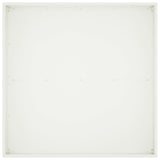 Garden Planter 2 pcs White 80 x 80 x 40 cm Cold-rolled Steel 8005109