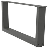 Coffee Table Legs V-Shape 2 pcs Anthracite 70x cm Steel 4012618