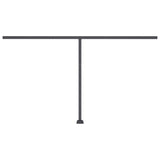 Freestanding Manual Retractable Awning 400x300 cm Orange/Brown 3069740