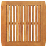 Side Table Oil Natural Solid Acacia Wood 4106451