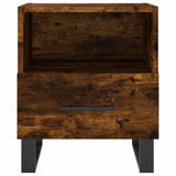 Bedside Cabinets 2 pcs Smoked Oak 40x35x47.5 cm Engineered Wood 827495