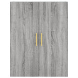 Highboard Grey Sonoma 69.5x34x180 cm Engineered Wood 3195897