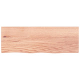 ZNTS Wall Shelf Light Brown 80x30x2 cm Treated Solid Wood Oak 363662