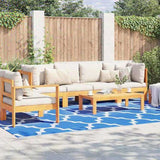 Outdoor Rug Quatrefoil ARAKIL Blue and White 400 x 300 cm 42003560