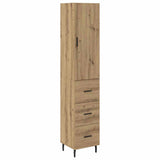 Highboard Artisan Oak 34.5 x 34 x 180 cm Engineered Wood 3415916