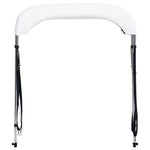 ZNTS 2 Bow Bimini Top White 150x120x110 cm 93123