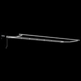 Awning Frame with LED Strip Lights White 600 x 300 cm Aluminium 313204