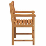 Garden Chairs 2 pcs Natural Solid Acacia Wood 4105523